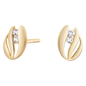 Siersb�l 8 Kt �restikker m/Zirkonia 30830540300