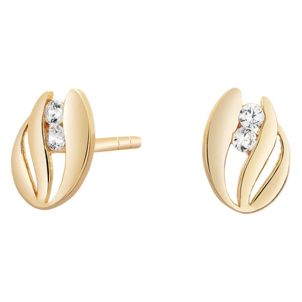 Siersb�l 8 Kt �restikker m/Zirkonia 30830540300