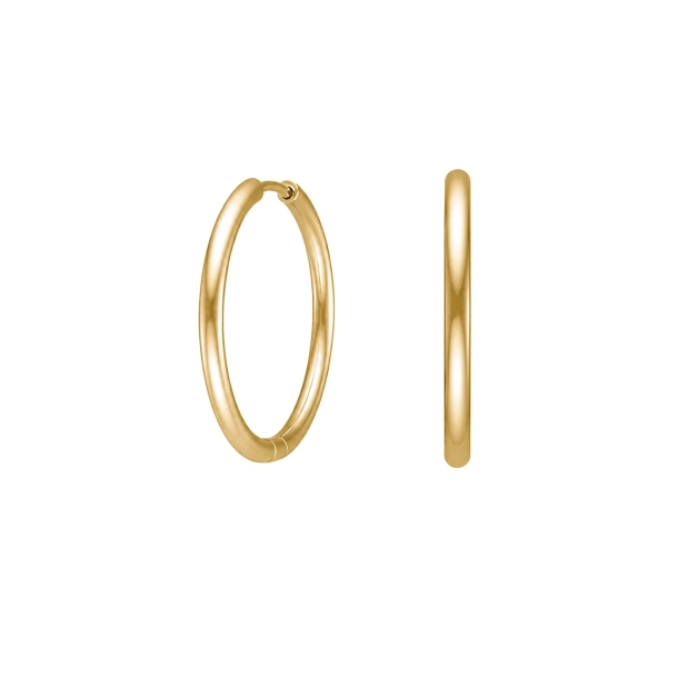 Nordahl St�l Creoler 21mm IP Gold CALMA 30842162800