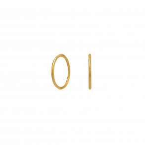 Forgyldte Creoler 10 mm 3108119