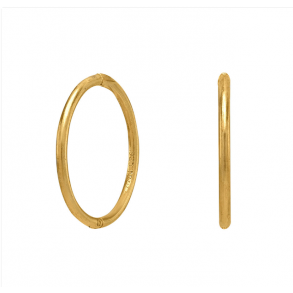 8kt Guldcreoler 15 mm 3162083