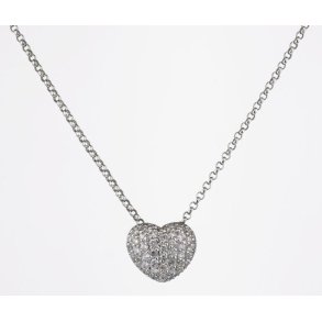 14kt Kde m/Hjerte m/0.25ct Brillanter 32-440DGPQBDNW