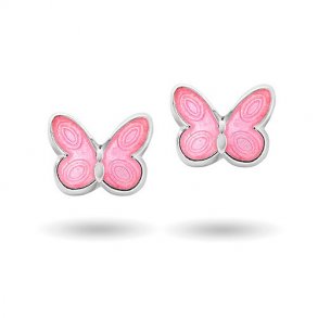 Slv restikker m/Rosa Sommerfugle 3200601