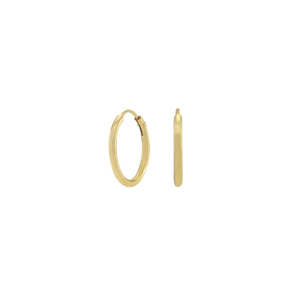 Forgyldte Creoler 15 mm 325583-3