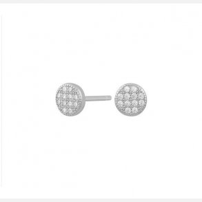 Rhodineret Slv reringe m/Zirkonia 345060