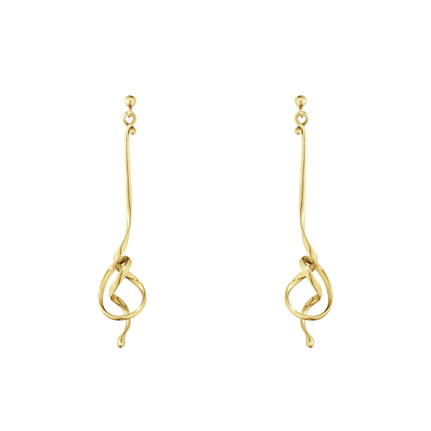 Georg Jensen 18kt Forget Me Knot Torun �reringe 3518498