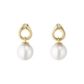 Georg Jensen Magic 18kt Guld rehngere m. FVKP+0,04ct 3519643