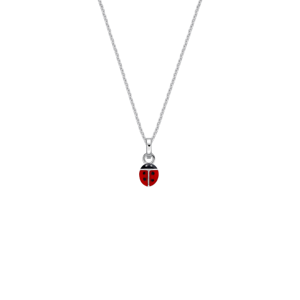 Smykkebox 824 med mariehne Vedhng og restikker