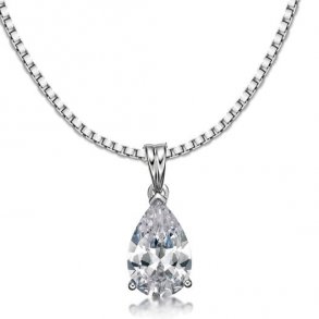 Slv Vedhng m/Zirkonia m/Kde