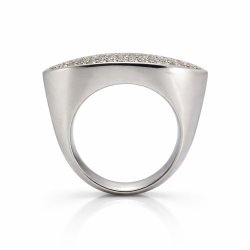 14kt hvg ring m brill 0,596ct