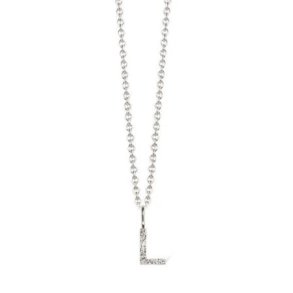 Jeberg Jewellery I AM ME Slv 'L' Halskde 42002-L