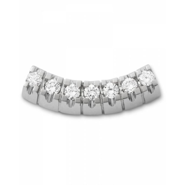 14kt Mary Hvidguld Vedhng m/0.21ct Brillant 4484147-34V