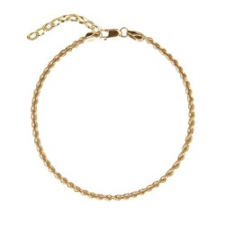 Jeberg Jewellery ROBIN Forgyldt Slv Armbnd 4590-16-Gold