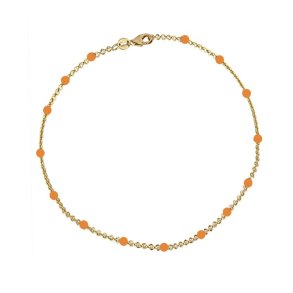 Jeberg Jewellery Amber Glow Forgyldt Slv Armbnd 4695-16-EXT-G