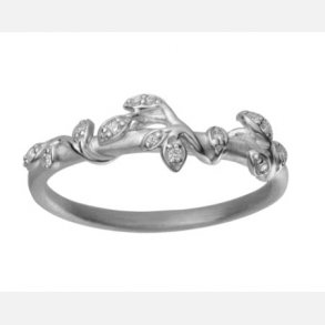 Jungle Ivy Sparkle Slvring 5-3102a-R