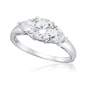 Slvring m/Zirkonia 50-10038-610