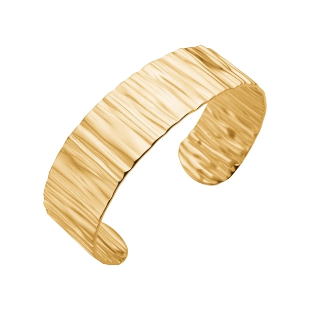 Nordahl St�l IP Gold �ben Armring ROCCIA 50842082800