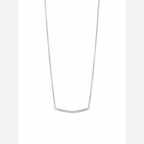 Rhodineret Slv Kde m/0.02ct Brillant 52-3-46rh