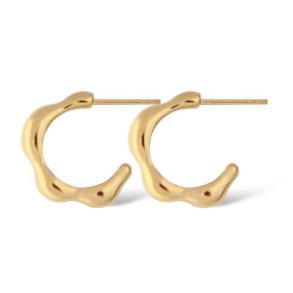 Jeberg Jewellery Harmony Forgyldt Slv Petite Hoops 52080