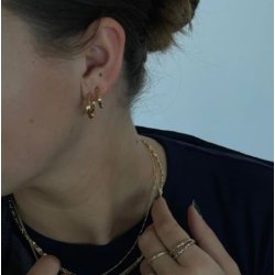 Jeberg Jewellery Harmony Forgyldt Slv Petite Hoops 52080