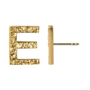 Jeberg Jewellery I AM ME Forgyldt Slv 'E' Single restik 52200-E