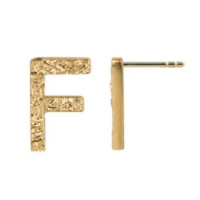 Jeberg Jewellery I AM ME Forgyldt Slv 'F' Single restik 52200-F