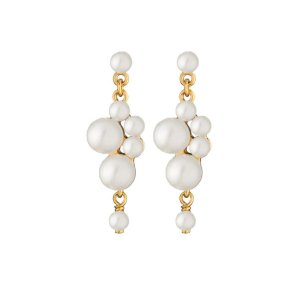 Jeberg Jewellery Cordelia Pearl Romance Forgyldt rehngere 52780