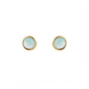 Forgyldte restikker m/Bl Krystaller 5535-2-111