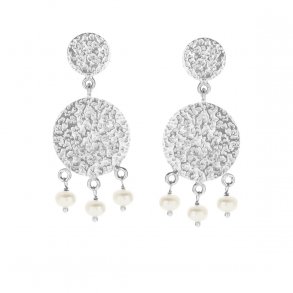 Slv reringe R Duo m/Perler 5618-1-900