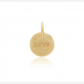 Forgyldt LOVE Vedhng 5765VH