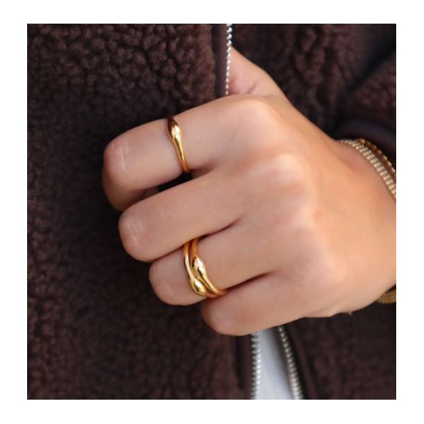 Jeberg Jewellery Balance Forgyldt Slvring 60700