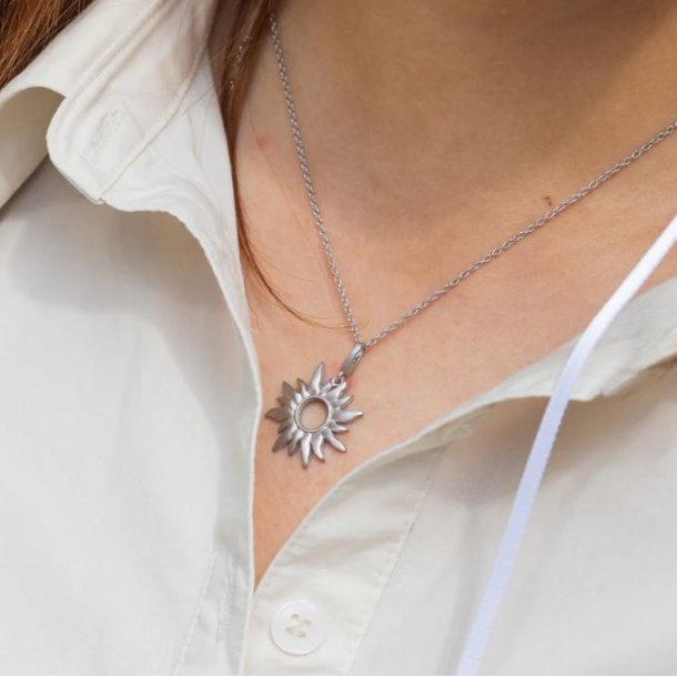 byBiehl Sun Wild Rhodineret Slv Lille Vedhng 7-4802-R