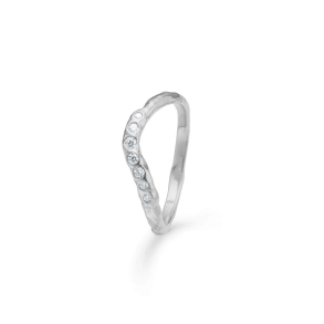 Studio Z S�lv Veil Ring m/Cz 7147967