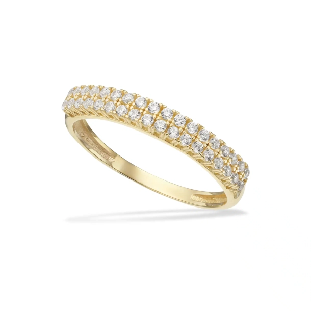 Scrouples 8kt Guldring m/Cz 715683-51