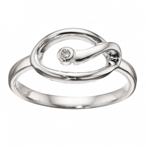 Slvring m/Zirkonia str. 53 722522-53