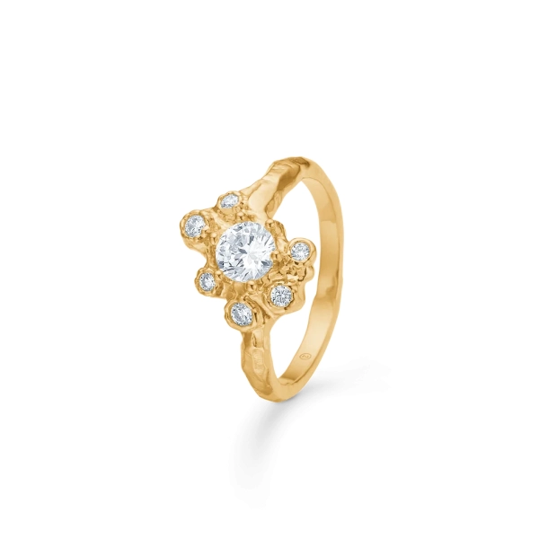 Studio Z Forg. S�lv Lace Ring m/Cz 7247963