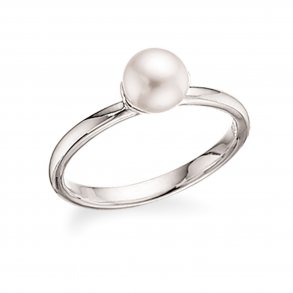 Slvring m/Ferskvandsperle 724972