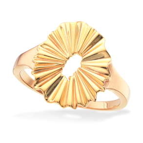 Forg. Slvring m/Plissé 728122