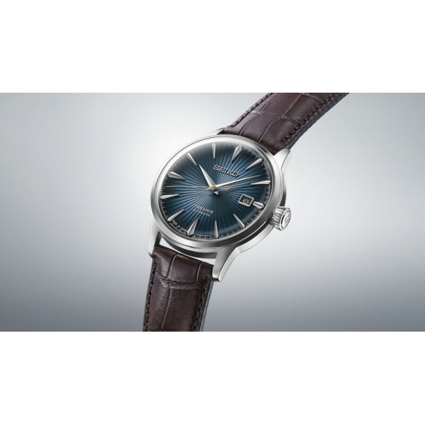 Seiko Presage Cocktail Time Herreur m/Brun Rem SRPK15J1