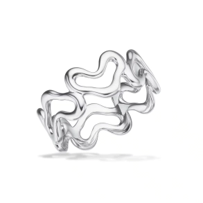 Scrouples Slv Hjerte Ring 730452