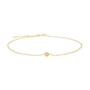 14kt. Guldarmb�nd m/0,005ct - 80100400500