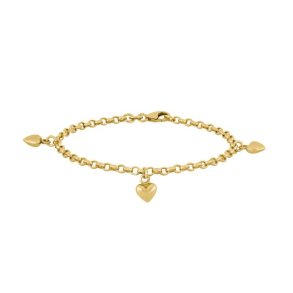 Noa Kids Forg. S�lv B�rnearmb�nd m/Hjerter 80220095900