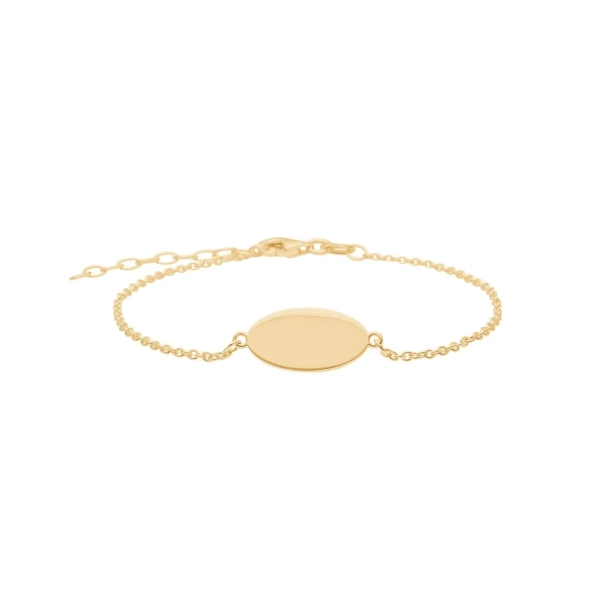 Joanli Forg. S�lvarmb�nd m/Oval Plade TENNANOR 80260205900