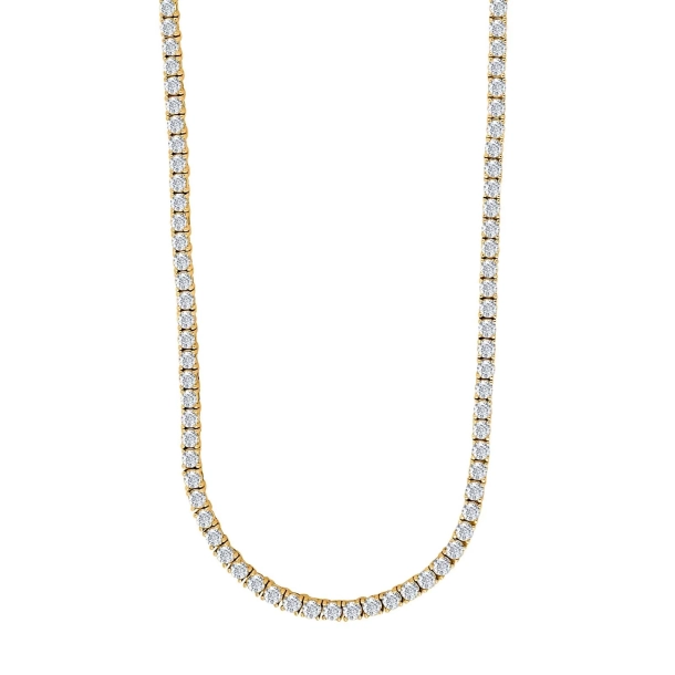 JoanliNor Karennor Forgyldt Tenniscollier 80451155942