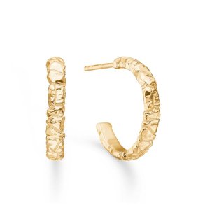 Studio Z Bigger Element Forgyldte Hoops 8210802
