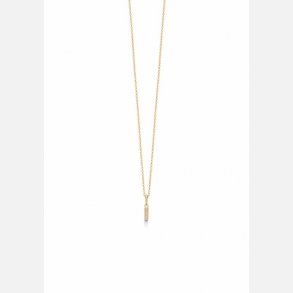 8kt Vedhng m/Stav m/Zirkonia + Forgyldt Kde 8203190-45