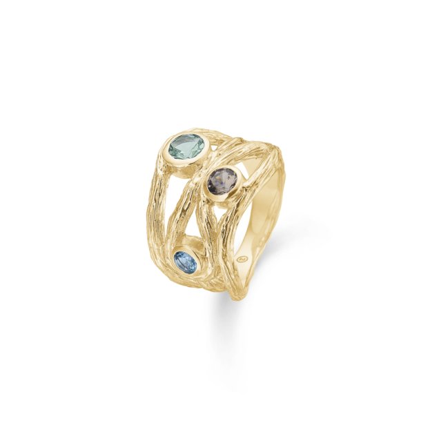 Studio Z Forg. Ring m/Zirkonia Evergreen