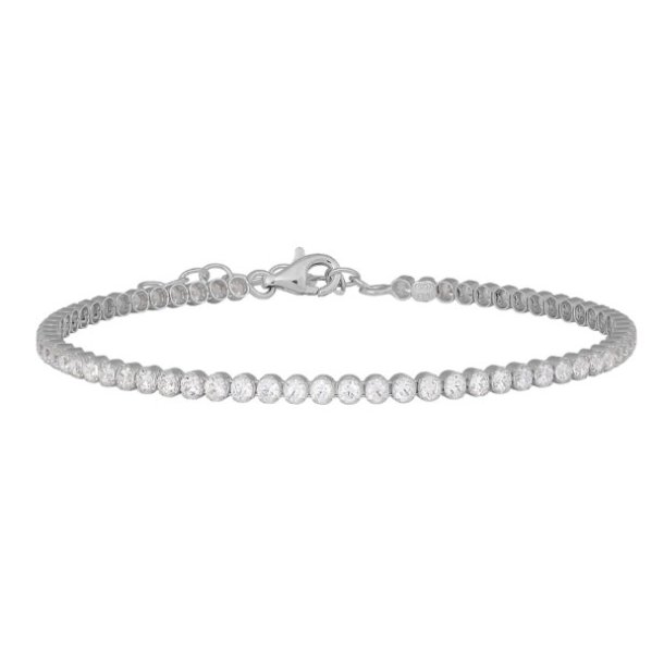 Elnanor Rhodineret Slv Armbnd m/Zirkonia 852 000