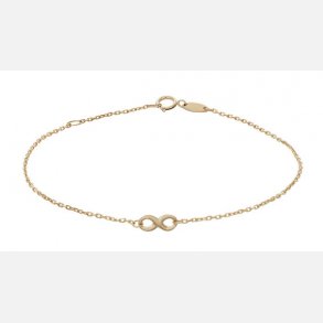8Kt Guld Armbnd m/Uendelighedstegn 882 0813