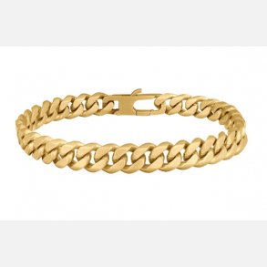 Forgyldt Stl Armbnd 21 cm 893 004-21